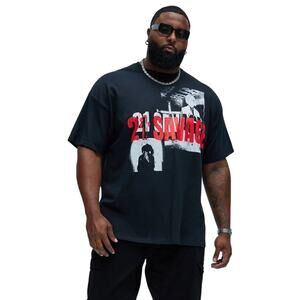 21 Savage American Dream Oversized Short Sleeve Tee, Size L, New without Tag